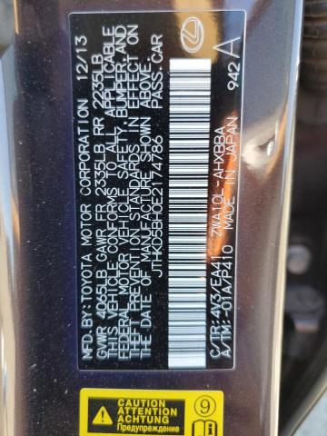 Продаж на аукціоні авто 2014 Lexus Ct 200, vin: JTHKD5BH0E2174786, номер лоту: 69045965