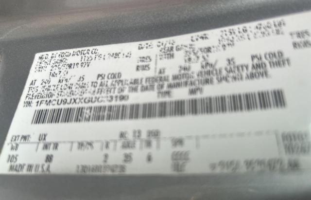 Продаж на аукціоні авто 2016 Ford Escape Tit, vin: 1FMCU9JXXGUC33190, номер лоту: 71292565