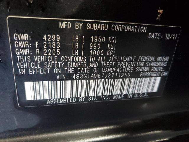 Продажа на аукционе авто 2018 Subaru Impreza, vin: 4S3GTAM67J3711950, номер лота: 70493985
