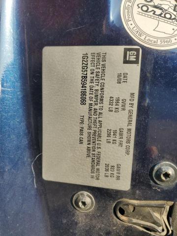 Продаж на аукціоні авто 2009 Pontiac G6, vin: 1G2ZG57B594186068, номер лоту: 67455065