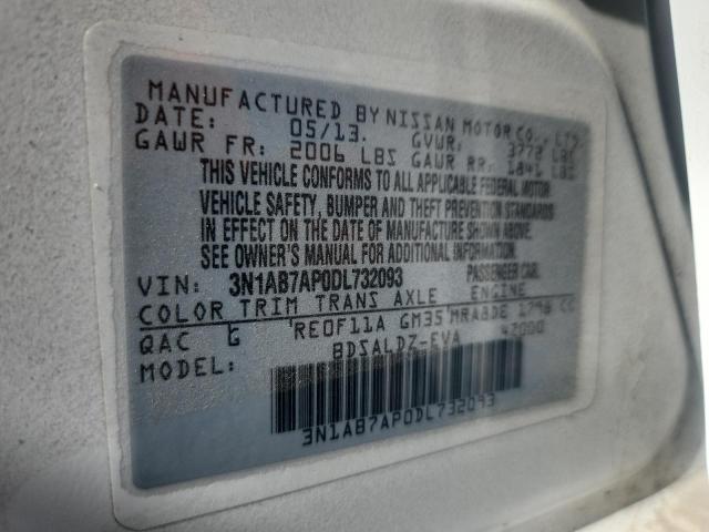 Продажа на аукционе авто 2013 Nissan Sentra, vin: 3N1AB7AP0DL732093, номер лота: 67488895