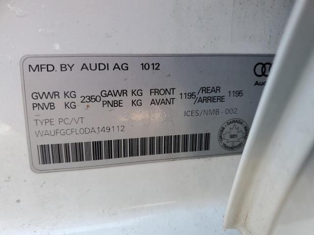 Продаж на аукціоні авто 2013 Audi S4 Premium, vin: WAUFGCFL0DA149112, номер лоту: 67396245