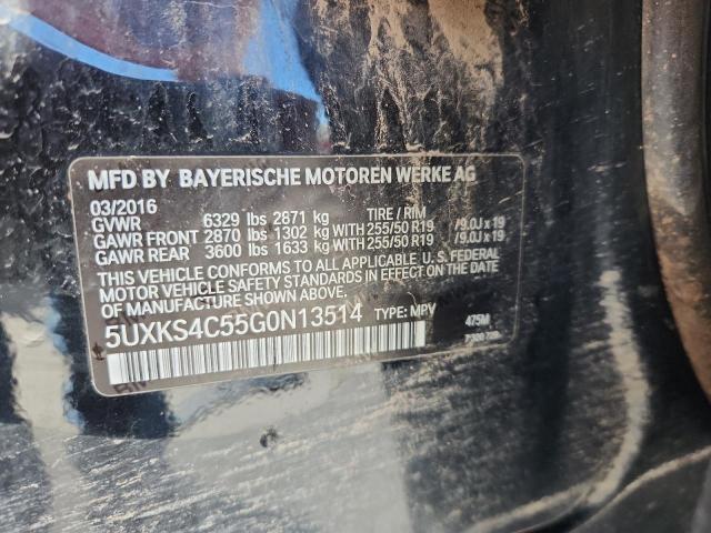 69466755 :رقم المزاد ، 5UXKS4C55G0N13514 vin ، 2016 Bmw X5 مزاد بيع