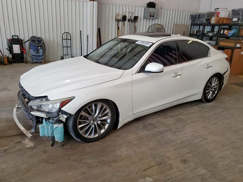 2018 Infiniti Q50 მანქანა იყიდება აუქციონზე, vin: JN1EV7AR1JM436916, აუქციონის ნომერი: 90200325
