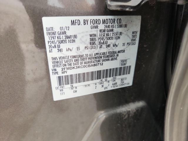 Aukcja sprzedaży 2012 Ford Edge Limit, vin: 2FMDK3KC0CBA80712, numer aukcji: 66608225