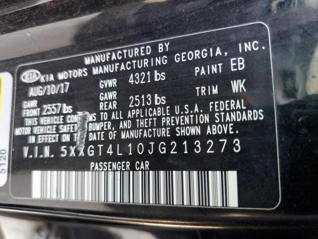 67602885 :رقم المزاد ، 5XXGT4L10JG213273 vin ، 2018 Kia Optima Lx مزاد بيع