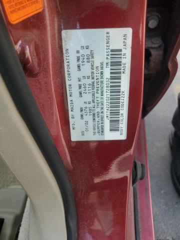 Продаж на аукціоні авто 2002 Mazda Millenia S, vin: JM1TA222021728032, номер лоту: 69032255