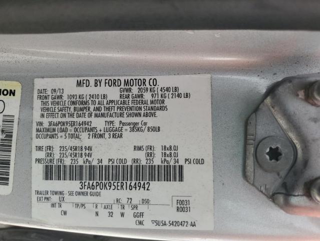 Aukcja sprzedaży 2014 Ford Fusion, vin: 3FA6P0K95ER164942, numer aukcji: 68499495