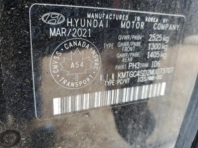 Aukcja sprzedaży 2021 Genesis G80, vin: KMTGC4SD2MU073707, numer aukcji: 67368085
