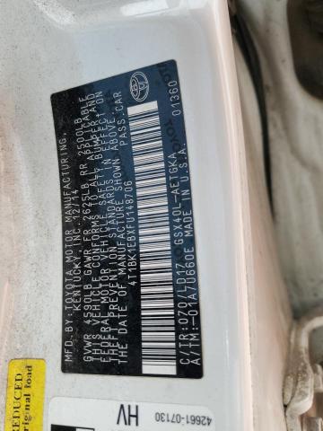 Aukcja sprzedaży 2015 Toyota Avalon Xle, vin: 4T1BK1EBXFU148706, numer aukcji: 68862705