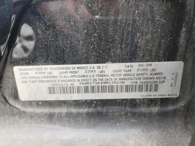 Продаж на аукціоні авто 2009 Volkswagen Jetta, vin: 3VWRZ71K49M176238, номер лоту: 67715835