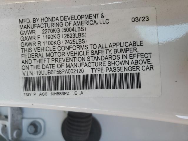 Aukcja sprzedaży 2023 Acura Tlx, vin: 19UUB6F58PA002120, numer aukcji: 67380225