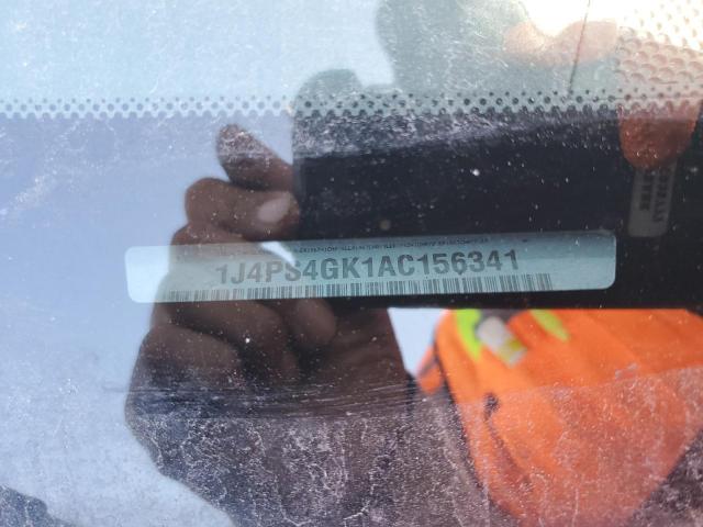 69026635 :رقم المزاد ، 1J4PS4GK1AC156341 vin ، 2010 Jeep Grand Cherokee مزاد بيع