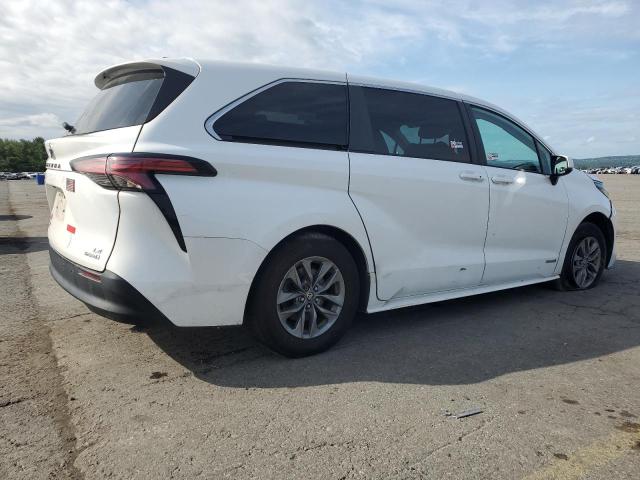 2021 Toyota Sienna Le მანქანა იყიდება აუქციონზე, vin: 5TDKRKEC6MS043743, აუქციონის ნომერი: 68544565