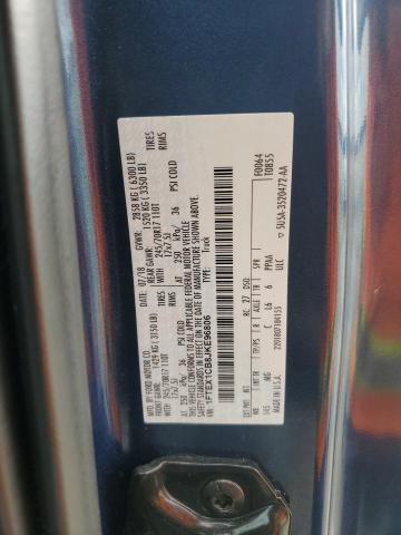 2018 Ford F150 Super მანქანა იყიდება აუქციონზე, vin: 1FTEX1CB8JKE96806, აუქციონის ნომერი: 68253865