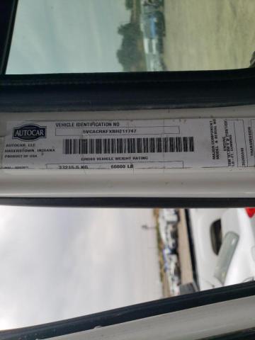 Продажа на аукционе авто 2011 Autocar Llc Xpeditor, vin: 5VCACRKFXBH211747, номер лота: 69654155