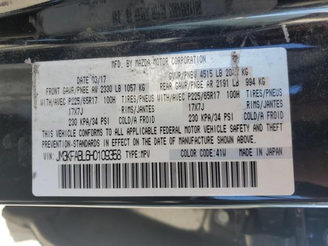 Aukcja sprzedaży 2017 Mazda Cx-5, vin: JM3KFABL6H0109358, numer aukcji: 68896365
