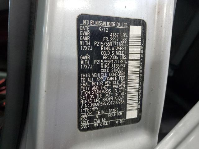 Aukcja sprzedaży 2013 Nissan Juke S, vin: JN8AF5MV9DT208988, numer aukcji: 71151125