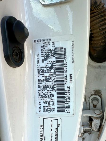 Aukcja sprzedaży 2002 Toyota Camry Le, vin: 4T1BE32K52U027812, numer aukcji: 69159455