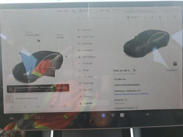 65887785 :رقم المزاد ، 5YJ3E1EA3KF329320 vin ، 2019 Tesla Model 3 مزاد بيع