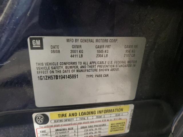 Aukcja sprzedaży 2009 Chevrolet Malibu, vin: 1G1ZH57B194145891, numer aukcji: 71080015