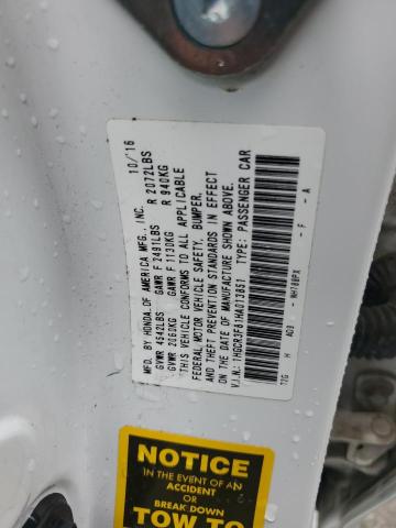 Продажа на аукционе авто 2017 Honda Accord, vin: 1HGCR3F81HA013851, номер лота: 68690265