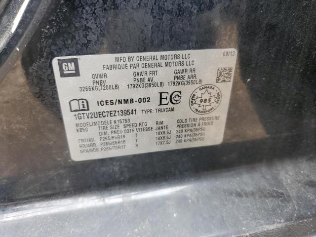 2014 Gmc Sierra მანქანა იყიდება აუქციონზე, vin: 1GTV2UEC7EZ139541, აუქციონის ნომერი: 67788025
