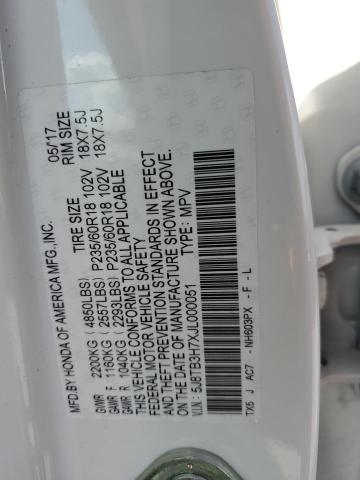 Продаж на аукціоні авто 2018 Acura Rdx, vin: 5J8TB3H7XJL000051, номер лоту: 70737155