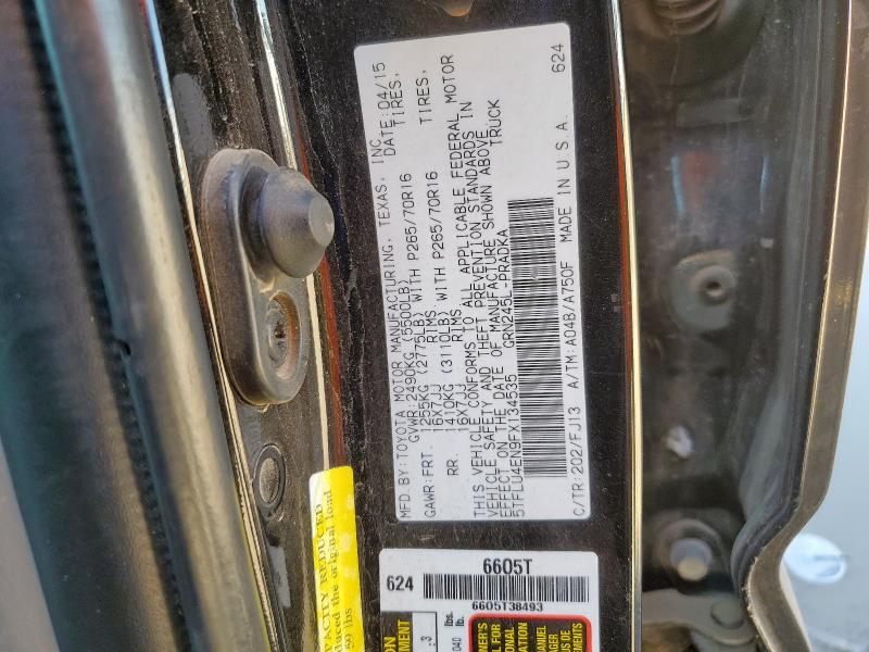 2015 Toyota Tacoma მანქანა იყიდება აუქციონზე, vin: 5TFLU4EN9FX134535, აუქციონის ნომერი: 69953755