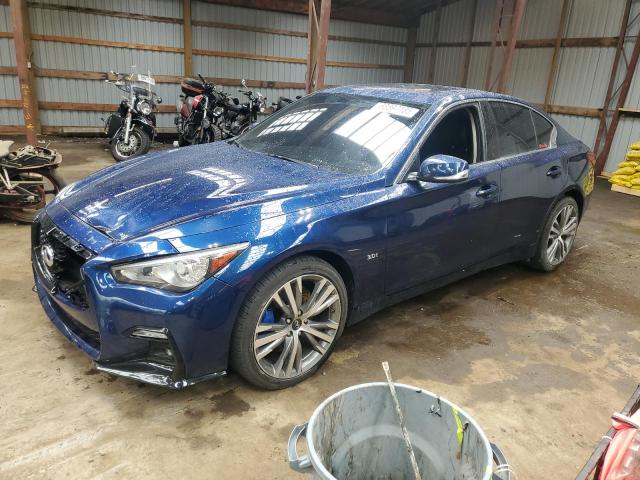 2018 Infiniti Q50 Luxe მანქანა იყიდება აუქციონზე, vin: JN1EV7AR0JM611897, აუქციონის ნომერი: 68897135