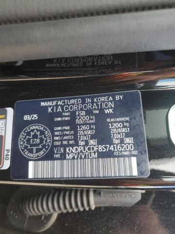 Aukcja sprzedaży 2025 Kia Sportage, vin: KNDPUCDF8S7416200, numer aukcji: 69801825