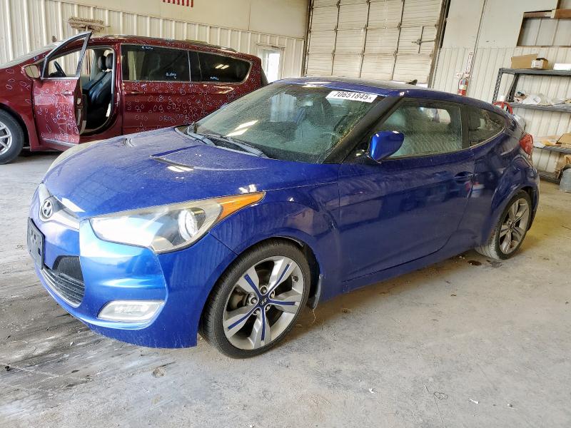 70651845 :رقم المزاد ، KMHTC6AD9DU112847 vin ، 2013 Hyundai Veloster مزاد بيع