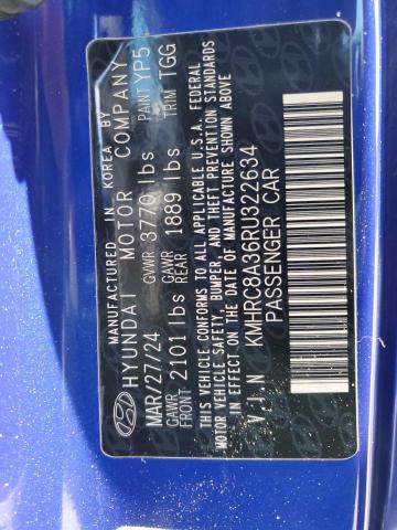 Auction sale of the 2024 Hyundai Venue, vin: KMHRC8A36RU322634, lot number: 70125235