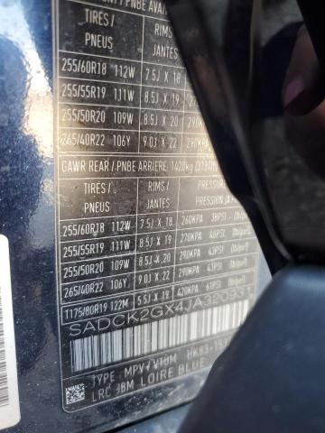 70203545 :رقم المزاد ، SADCK2GX4JA320931 vin ، 2018 Jaguar F-pace Pre مزاد بيع