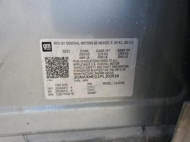 Auction sale of the 2023 Chevrolet Equinox Ls, vin: 3GNAXHEG1PL202919, lot number: 70681955