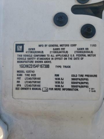 Продажа на аукционе авто 2004 Chevrolet Silverado, vin: 1GCHK23154F167308, номер лота: 70584875