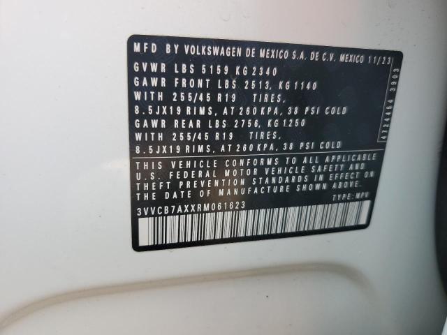 Продажа на аукционе авто 2024 Volkswagen Tiguan, vin: 3VVCB7AXXRM061623, номер лота: 68956105