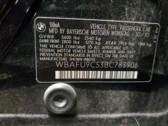 Продажа на аукционе авто 2011 Bmw 550 Xi, vin: WBAFU9C53BC783906, номер лота: 69624655