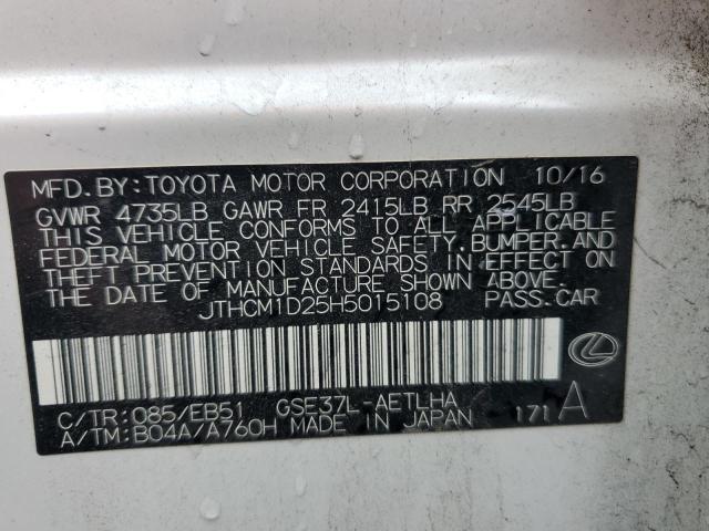 Продажа на аукционе авто 2017 Lexus Is 300, vin: JTHCM1D25H5015108, номер лота: 68449485