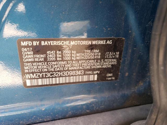 Продажа на аукционе авто 2017 Mini Cooper, vin: WMZYT3C32H3D98343, номер лота: 69154705