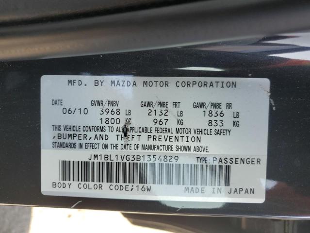 Aukcja sprzedaży 2011 Mazda 3 I, vin: JM1BL1VG3B1354829, numer aukcji: 69127545