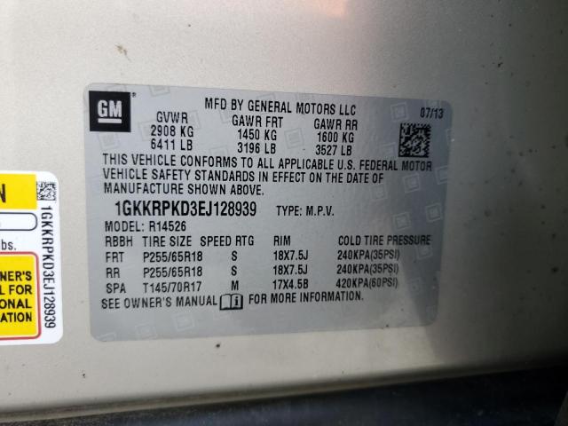 Продажа на аукционе авто 2014 Gmc Acadia Sle, vin: 1GKKRPKD3EJ128939, номер лота: 70446895