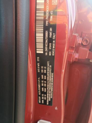Продаж на аукціоні авто 2018 Alfa Romeo Giulia, vin: ZARFAECN4J7598801, номер лоту: 68827935