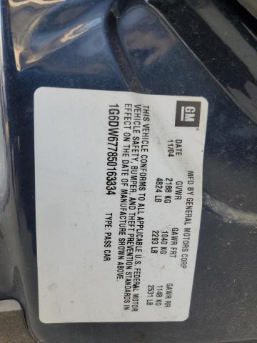 2005 Cadillac Sts მანქანა იყიდება აუქციონზე, vin: 1G6DW677850163334, აუქციონის ნომერი: 66694615