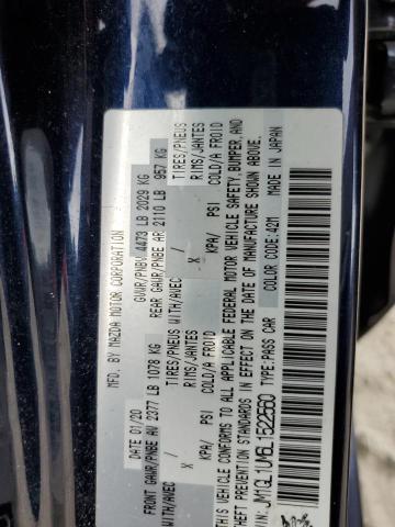 Aukcja sprzedaży 2020 Mazda 6 Sport, vin: JM1GL1UM6L1522560, numer aukcji: 68568945