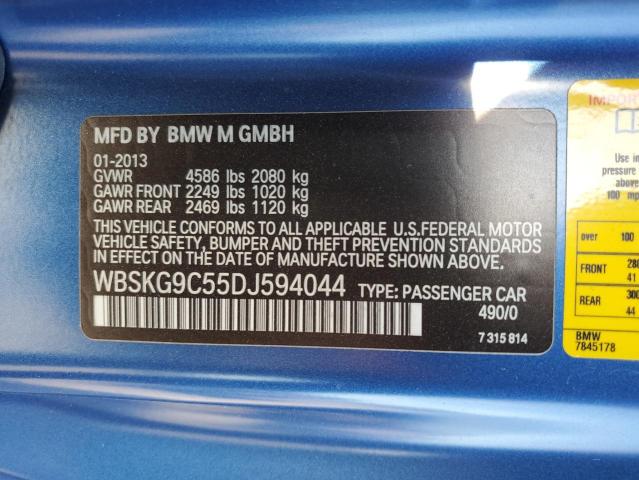 Aukcja sprzedaży 2013 Bmw M3, vin: WBSKG9C55DJ594044, numer aukcji: 69243015