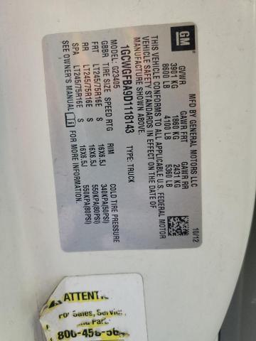 Aukcja sprzedaży 2013 Chevrolet Express G2500, vin: 1GCWGFBA9D1118143, numer aukcji: 66967375