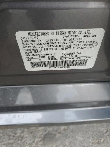 68082535 :رقم المزاد ، JN1CV6AR4FM523301 vin ، 2015 Infiniti Q40 مزاد بيع