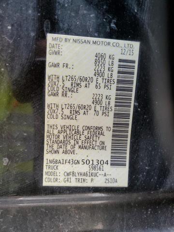Aukcja sprzedaży 2016 Nissan Titan Xd Sl, vin: 1N6BA1F43GN501304, numer aukcji: 70383205