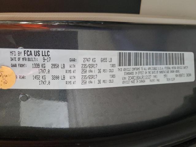 Auction sale of the 2018 Chrysler Pacifica, vin: 2C4RC1BG4JR112127, lot number: 69437365
